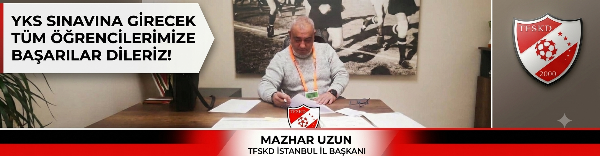 YKS Sınavına Girecek Öğrencilerinize Başarılar Diliyoruz.
